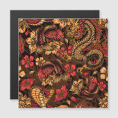 Japanese dragon koi pattern. (Front/Back)