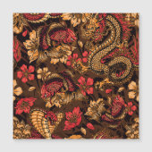 Japanese dragon koi pattern. (Front)