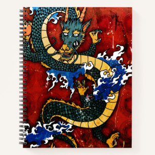 Japanese Dragon Notebook