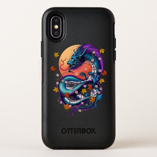 Japanese Dragon OtterBox Symmetry iPhone X Case
