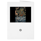 Japanese Dragon Painting c. 1800's (Back)