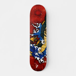 Japanese Dragon Skateboard