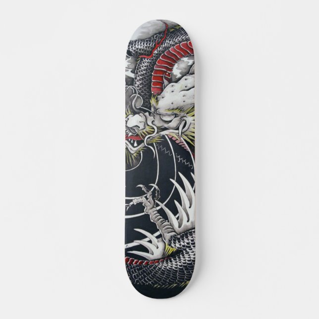 Japanese Dragon Skateboard Deck (Front)