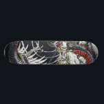 Japanese Dragon Skateboard Deck<br><div class="desc">Skateboard deck with Japanese dragon design.</div>