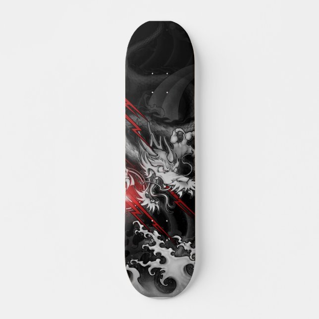 Japanese Dragon Skateboard Deck (Front)