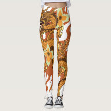 Japanese Dragon Tattoo leggings