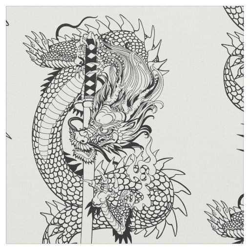 Japanese dragon head vintage engraving draw Vector Image