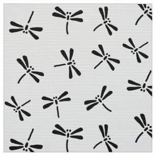 dragonfly pattern fabric zazzle