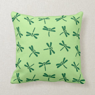 jade green throw pillows