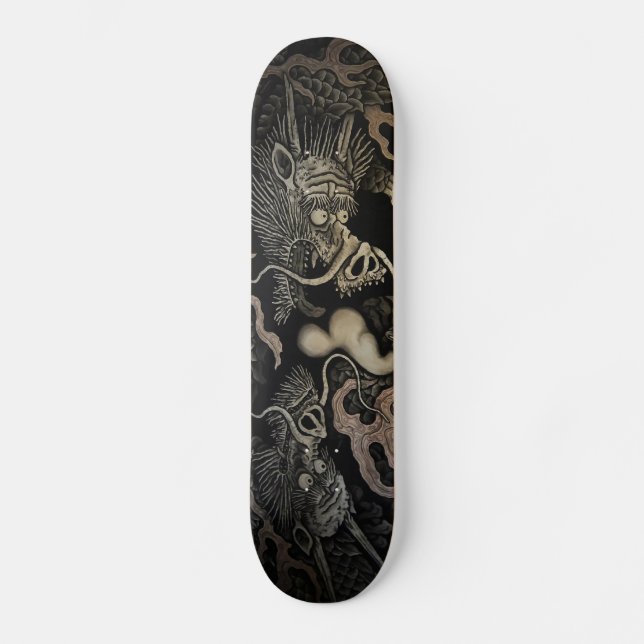 Japanese Dragons Skateboard Deck (Front)