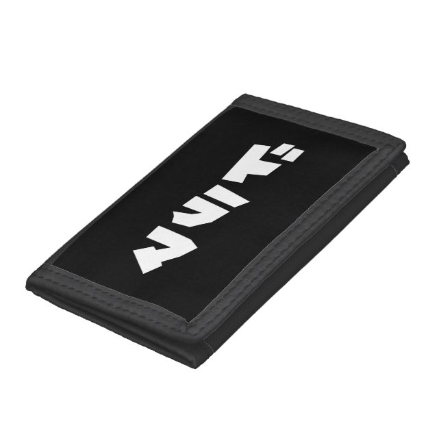 Japanese Drama ドラマ Japan Katakana Language Trifold Trifold Wallet (Bottom)