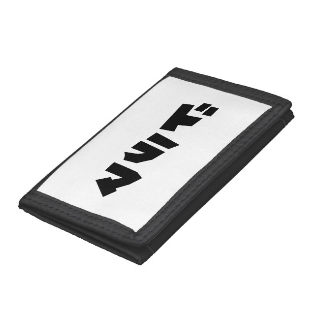 Japanese Drama ドラマ Japan Katakana Language Trifold Wallet (Bottom)