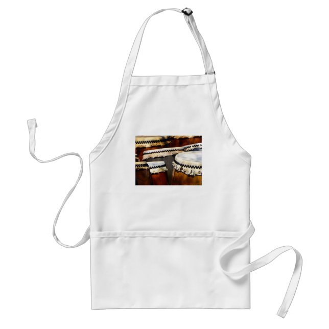 Japanese Drums Adult Apron (Front)