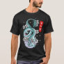 Japanese Earth Dragon Elemental Mythical Winged Re T-Shirt