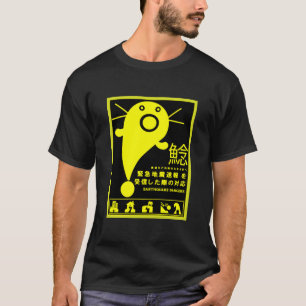 Japanese Earthquake Catfish Mythology  T-Shirt