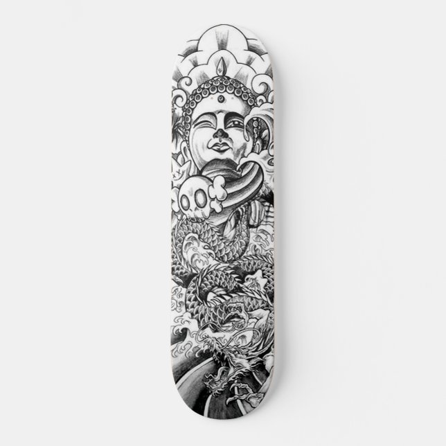 Japanese Element Rider Deck Skateboard (Front)