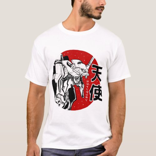 japanese evangelion T_Shirt