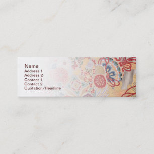 Japanese fabric Business Card