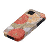Japanese fabric iPhone 4 Case-Mate Case (Bottom)