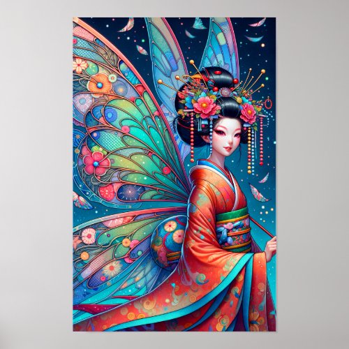 Japanese Fairy Poster