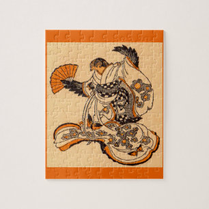 Japanese fairytale The Tongue Cut Sparrow Jigsaw Puzzle