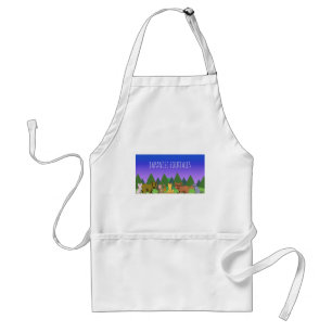 JAPANESE FALKTALES ADULT APRON