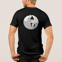 Japanese Family Crest-Carp Tri-Blend Shirt