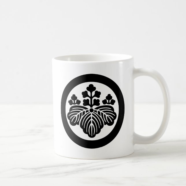 Japanese Family Crest KAMON Symbol Coffee Mug (Right)
