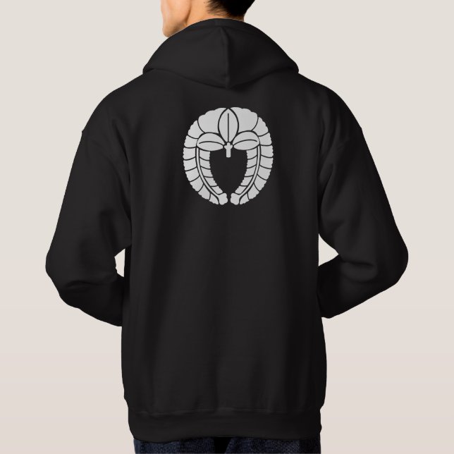 Japanese Family Crest (KAMON) Symbol Hoodie (Back)
