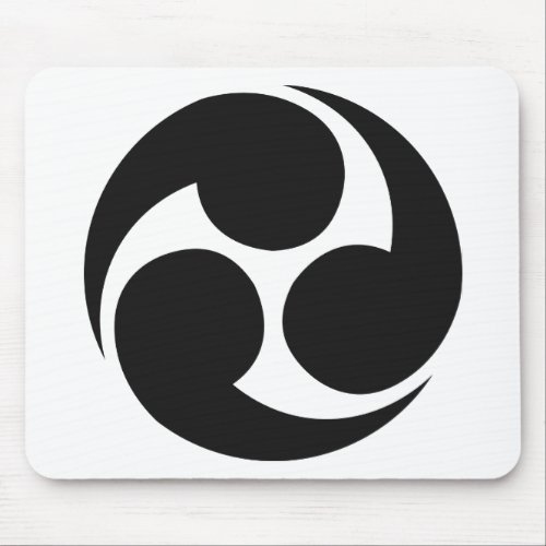 Japanese Family Crest KAMON Symbol Mouse Pad