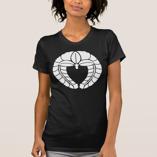 Japanese Family Crest (KAMON) Symbol T-Shirt (Front)