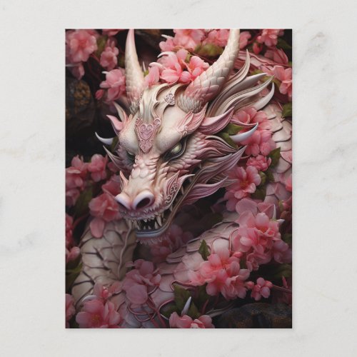 Japanese Fantasy Dragon Postcard