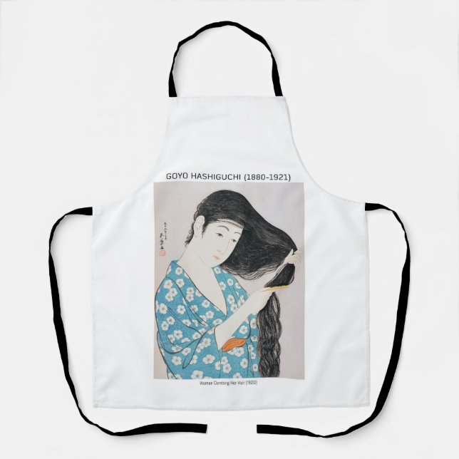 Japanese Female beauties - Goyō Hashiguchi  Apron (Front)
