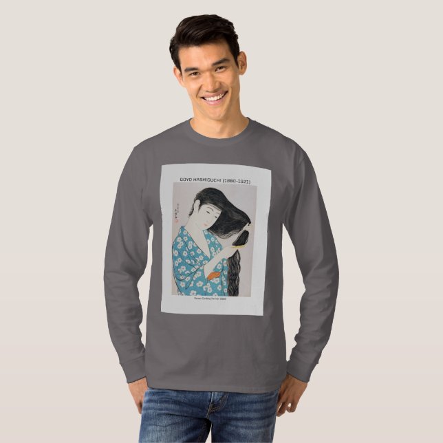 Japanese Female beauties - Goyō Hashiguchi  T-Shirt (Front Full)