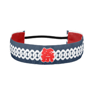 Japanese Festival Celebration Athletic Headband