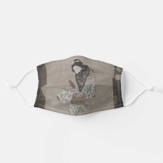 Japanese Fine Art Face Mask (Front, Unfolded)