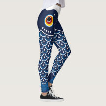 Japanese Fish Koinobori Patterned