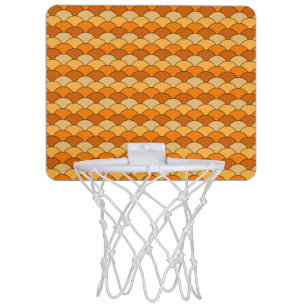 Japanese Fish Scale Pattern Mini Basketball Hoop