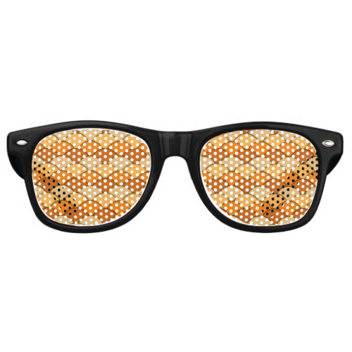 Japanese Fish Scale Pattern Retro Sunglasses