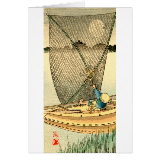 Japanese Fisherman no.1 Cards (Front)
