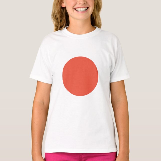 Japanese flag circle emblem rising sun T-Shirt (Front)