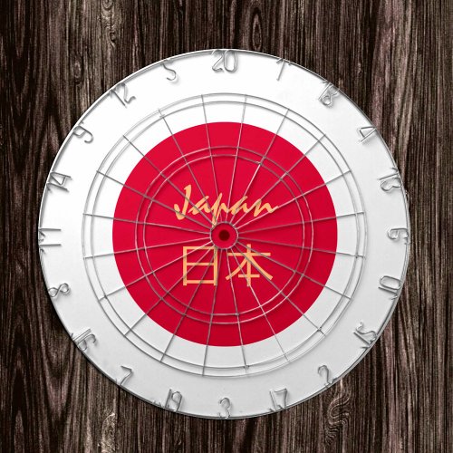 Japanese Flag Dartboard  Japan  game board