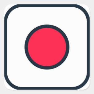 Japanese flag instagram icon sticker