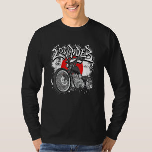 Japanese Flag Latino Vicla Cholo Motorcycles Lowri T-Shirt