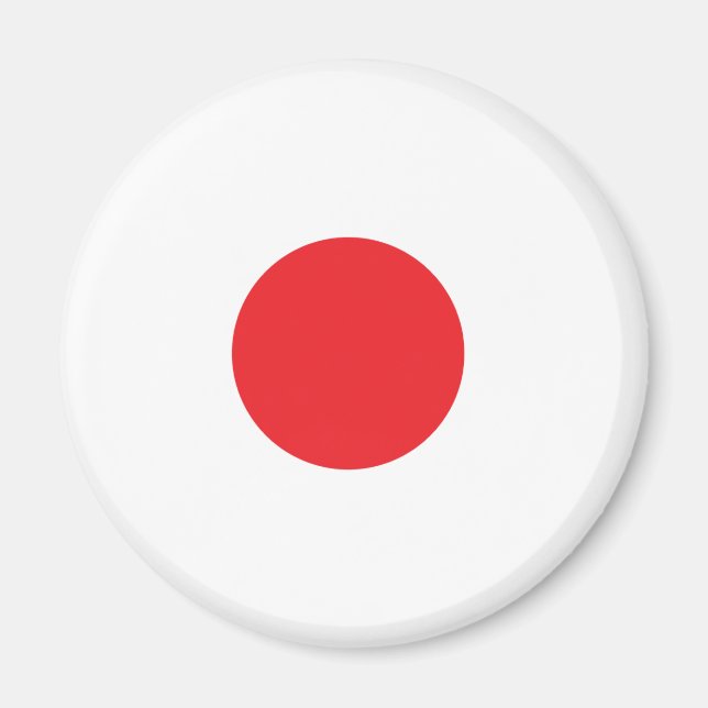 Japanese flag magnet (Front)