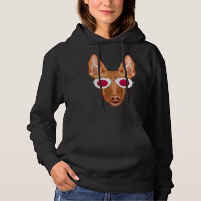 Japanese Flag Pharaoh Hound Dog Japan Pocket Hoodie