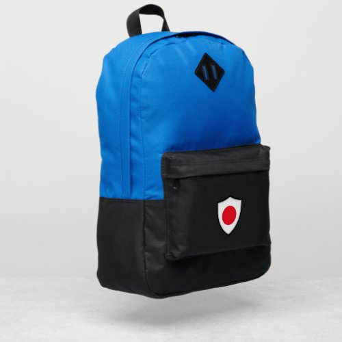 Japanese flag port authority backpack