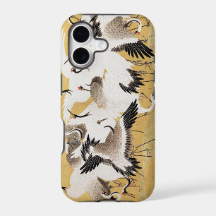 Japanese Flock Cranes Vintage Bird Rich Classic iPhone 17 Case