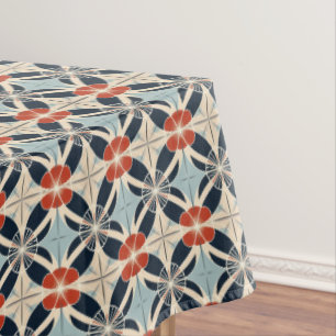 Japanese Floral Pattern Tablecloth