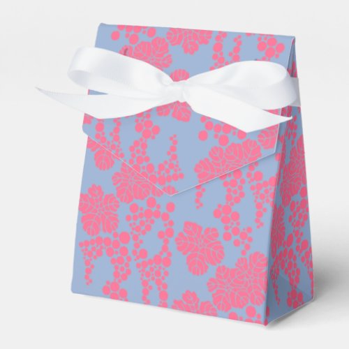 Japanese Floral Print _ Pink  Purple Favor Box